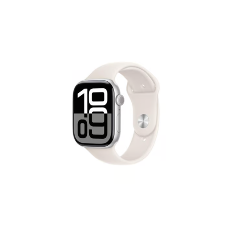 Montre Connectée Apple Watch Series 10 GPS 46 mm Blanc Aluminium - Gra