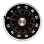 Magnetic Mechanical Kitchen Timer ECO – Black Magnetic Mechanical Kitchen Timer ECO – Black