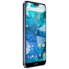 Nokia 7.1 32 Go Français Bleu - Comme Neuf avec Boîte et Accessoires — Reconditionné Garanti 12 mois · Smarty Paris