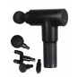 Pistolet de massage ECO – Noir, 4 têtes 6 vitesses