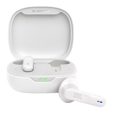Écouteurs Bluetooth JBL Wave Flex TWS - JBLWFLEXWHT - Blanc — JBL · Smarty Paris 18e