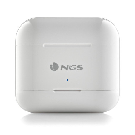 Écouteurs Bluetooth NGS Artica Duo White, 2 Paires Intra-Auriculaires - Blanc — NGS · Smarty Paris 18e