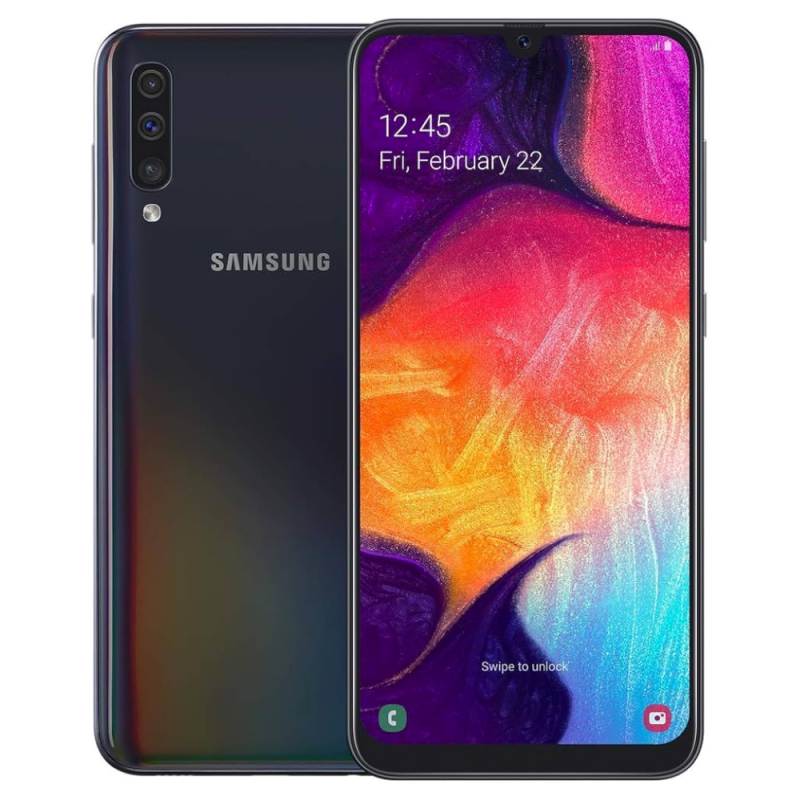 Samsung Galaxy A50 128 Go Noir - Grade B — Reconditionné Garanti 12 mois · Smarty Paris
