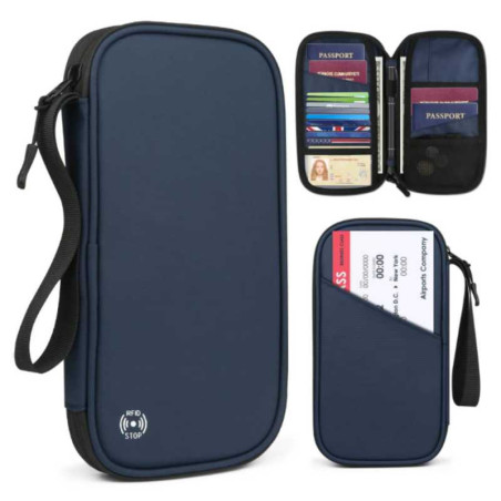 RFID Wallet and Card Holder ECO – Blue