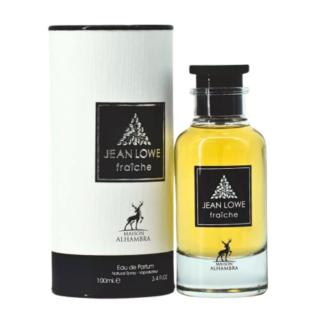 Eau de Parfum Maison Alhambra Jean Lowe Fraiche - pour homme - 100ml · Smarty Paris Beauté