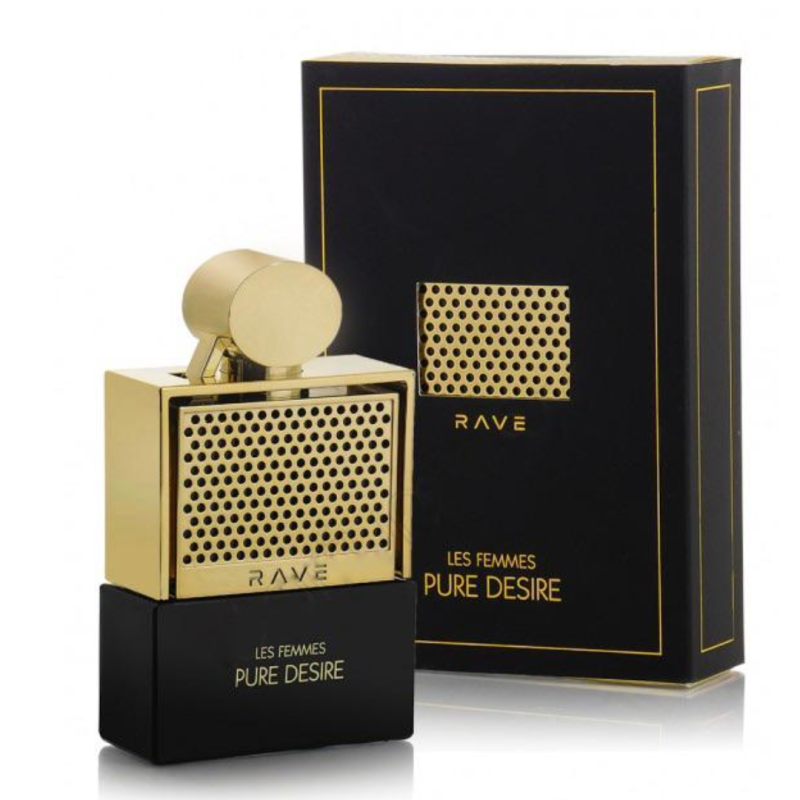 Eau de Parfum Lattafa RAVE Pure Desire LES FEMMES - pour femme - 100ml · Smarty Paris Beauté