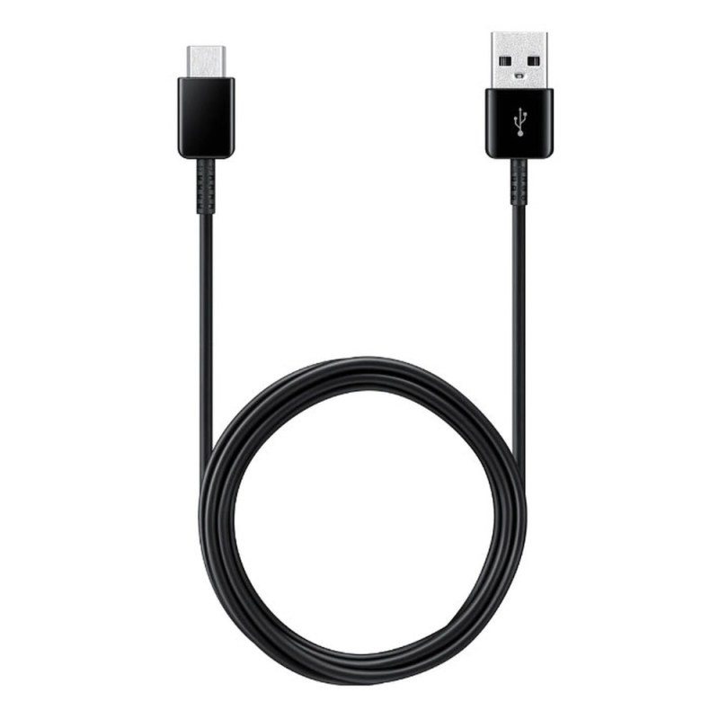 Samsung Câble USB-A vers USB-C EP-DG930IBE – Noir Samsung Câble USB-A vers USB-C EP-DG930IBE – Noir
