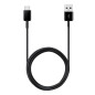 Samsung Câble USB-A vers USB-C EP-DG930IBE – Noir Samsung Câble USB-A vers USB-C EP-DG930IBE – Noir