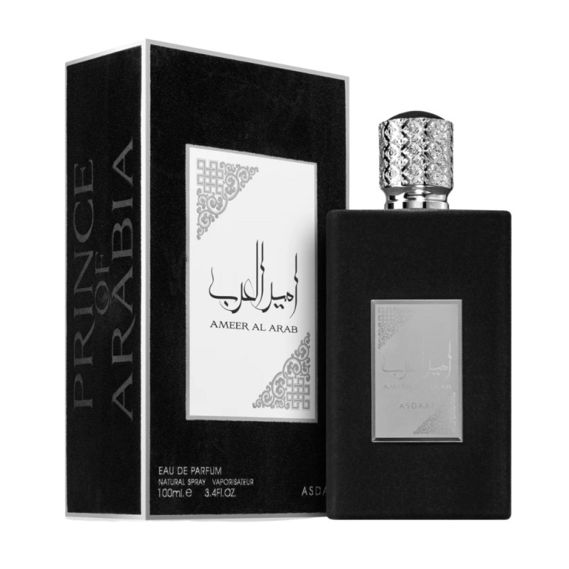 Eau de Parfum Lattafa ASDAAF Ameer Al Arab - pour homme - 100ml · Smarty Paris Beauté