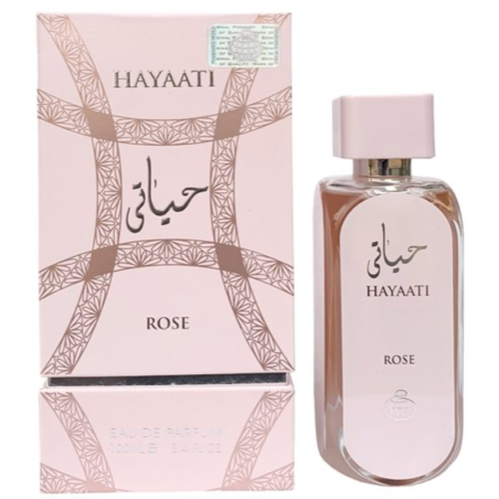 Eau de Parfum Fragrance World Hayaati Rose - pour femme - 100ml · Smarty Paris Beauté