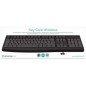 Clavier sans fil antibactérien Pixika PXKCARE – QWERTY anglais Noir