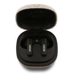 Écouteurs sans Fil Bluetooth + Boîtier de Chargement PU Type-C avec Logo 4G GUESS GUTWST3P4EGP … — Accessoire · Smarty Paris 18e