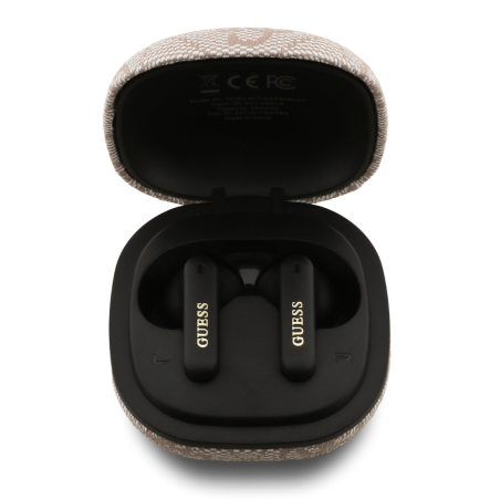 Écouteurs sans Fil Bluetooth + Boîtier de Chargement PU Type-C avec Logo 4G GUESS GUTWST3P4EGP … — Accessoire · Smarty Paris 18e