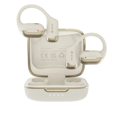 Écouteurs sans fil Bluetooth Devia OWS Pro1 EM401 - Or — Devia · Smarty Paris 18e