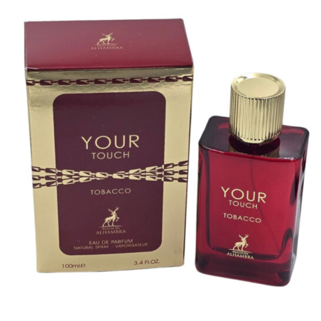 Eau de Parfum Maison Alhambra Your Touch Tobacco - pour Homme - 100ml · Smarty Paris Beauté