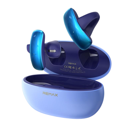 Écouteurs Sans Fil Remax OWS-02 - Bleu | Smarty Paris 18e