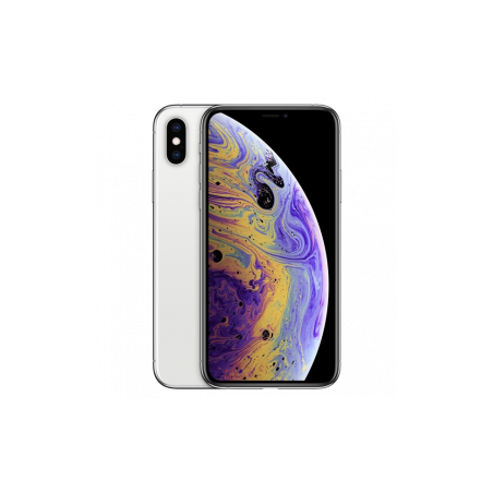 iPhone XS 64 Go Argent - Grade A avec accessoires - Smartphones Ref TA