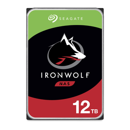 Disque dur Seagate IronWolf - 3.5" 6GB/S 7200RPM - 12 To - SATA · Smarty Paris