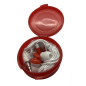 Écouteurs filaires Pixika – jack 3,5 mm, intra-auriculaires, rouge Écouteurs filaires Pixika – jack 3,5 mm, intra-auriculaires, rouge