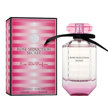 Eau de Parfum Fragrance World Rose Seduction Secret - pour femme - 100ml · Smarty Paris Beauté