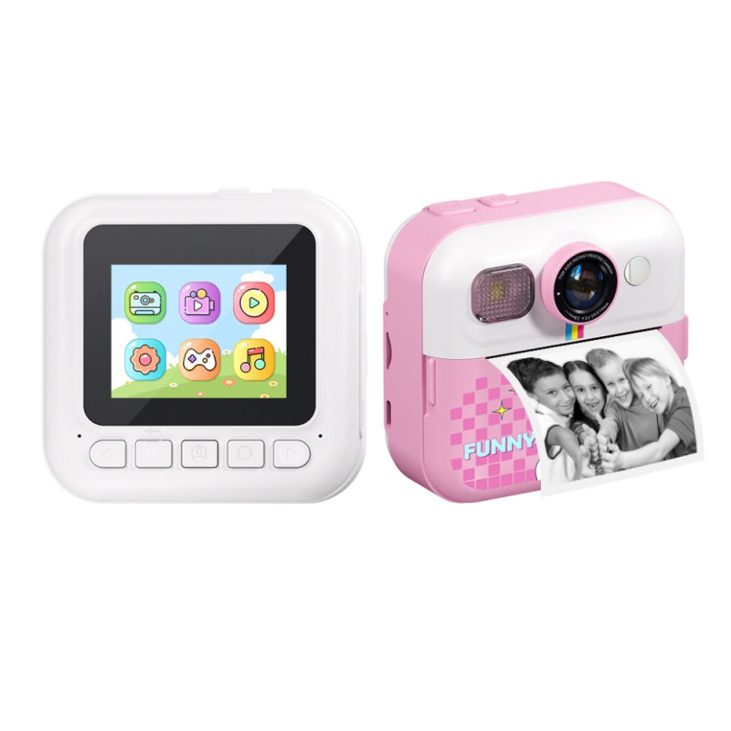 Appareil Photo d'Impression Instantanée pour Enfants - 12 Megapixels Photo 1080p Video - Licorne Rose · Smarty Paris