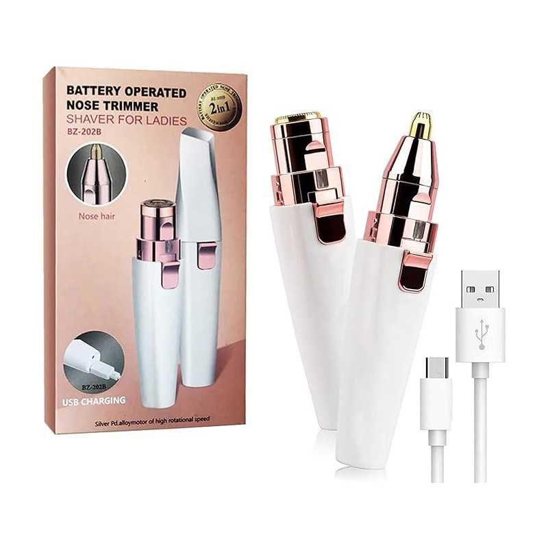Épilateur Visage Femme 2 en 1