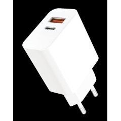 Adaptateur Secteur 20W USB-A + USB-C - D-power J8266 — D-power · Smarty Paris 18e