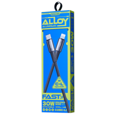 Câble Type-C / Lightning 30W Velocity en Alli