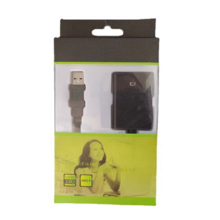 Adaptateur USB 3.0 vers HDMI Qualité HD - Noir — ECO · Smarty Paris 18e