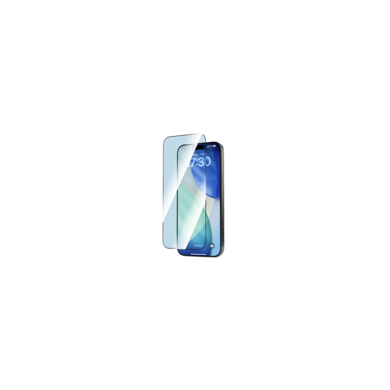 Verre Trempé Devia Plein Écran HD Van série pour iPhone 16 Pro Max (avec outil d'assistance) - Transparent