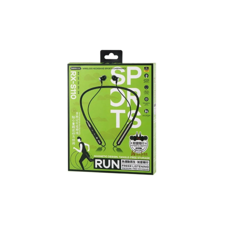 Ecouteurs Bluetooth 90 mAh REMAX Sans Fil Tour de Cou Sport RX-S110 -