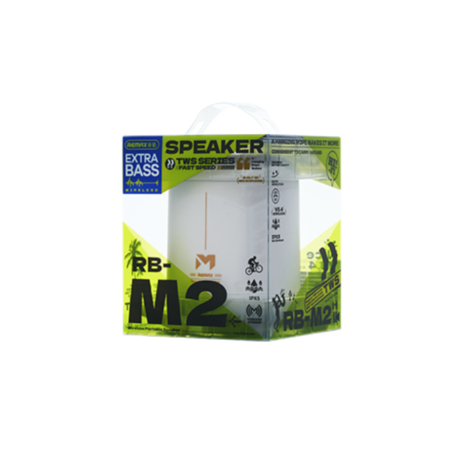 Enceinte Portable Sans Fil 1200mAh REMAX RB-M2 - 10M de distance de tr