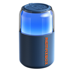 Enceinte portable sans fil REMAX Party Light RB-M21 - Bleu - Audio Ref