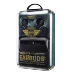 Écouteurs Bluetooth 300 mAh Remax TWS-28 - 4H d'Autonomie - Gris - Aud