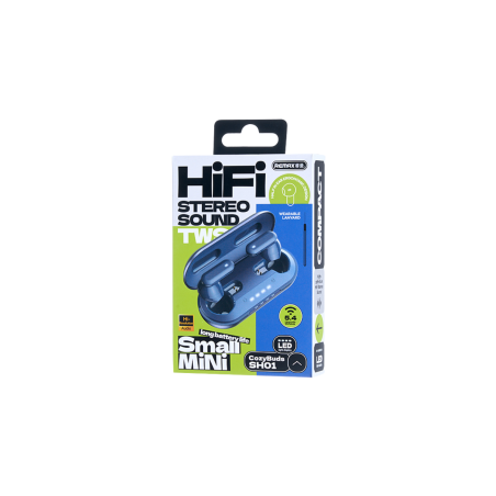Écouteurs Sans Fil Remax TWS CozyBuds SH01 - Bleu - Audio Ref G4735 |