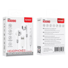 Ecouteurs Kit Main Libre Lightning (Connexion