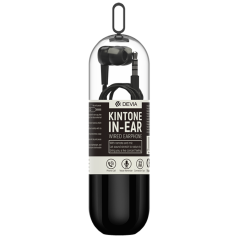 Écouteurs Filaires avec télécommande et micro Jack 3.5mm Devia Kintone series V2 EM018 - Noir — Devia · Smarty Paris 18e