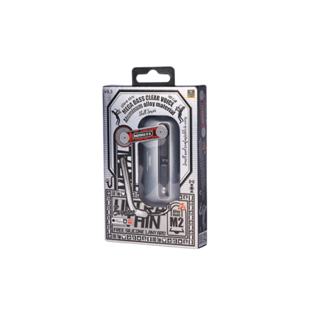 Écouteurs intra-auriculaires sans fil Remax AlloyBuds M2 - Noir - Audi