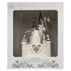 Décoration de gâteau de mariage château de Fantasyland Disney - 10 cm