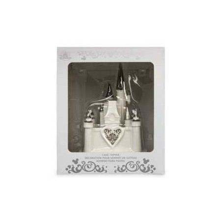 Décoration de gâteau de mariage château de Fantasyland Disney - 10 cm
