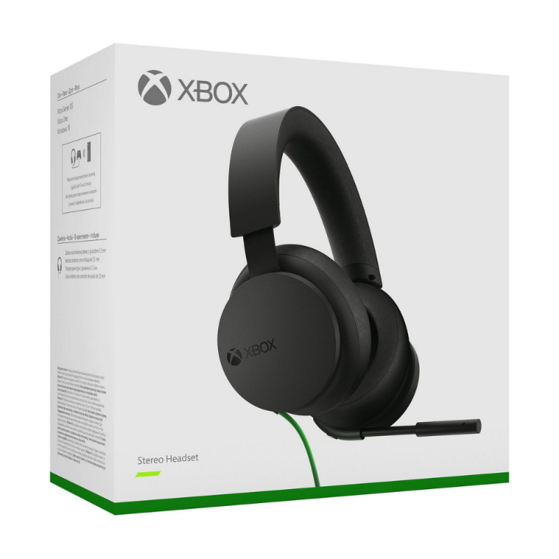 Casque Filaire XBOX Serie X/S Microsoft Noir · Smarty Paris