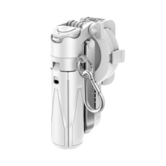 Mini support magnétique de poche pour selfie stick REMAX P80C - Blanc