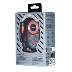 Support De Voiture 15W Ultra-fin à 3 Axes REMAX RM-C17i - Noir - Suppo