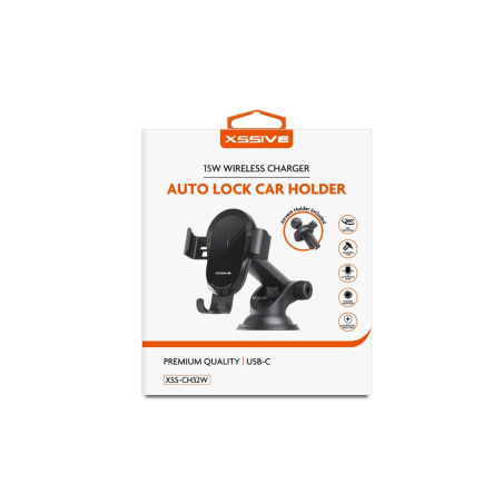 Support de Charge sans Fil avec Verrouillage Automatique 15W XSSIVE XS
