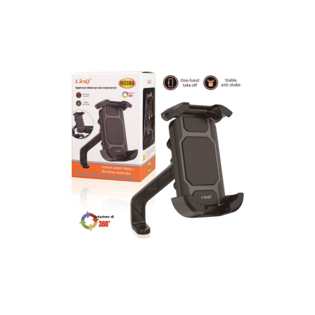 Support de Téléphone Pour Moto - LinQ H3384 - Supports Ref G6164 | Sma