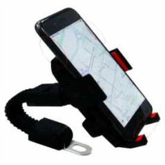 Support de téléphone de moto scooter universel réglable pivotant à 360