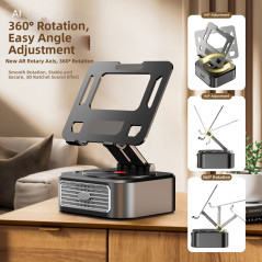 Enceinte Bluetooth – Support rotatif pour tablette — ECO · Smarty Paris 18e