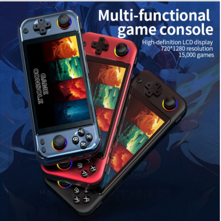 Console de Jeu Vidéo Portable Multifonctionnel R900 Écran IP