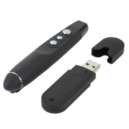 Pointeur Power Point Laser + Récepteur USB - PP-1000 - Noir — ECO · Smarty Paris 18e
