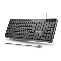 Clavier Filaire SPECTRA Français AZERTY - NGS Ultra-Mince et Silencieux avec Connexion USB-A — NGS · Smarty Paris 18e